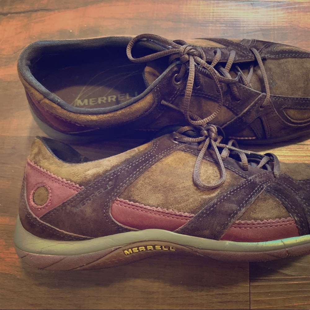 Brown Merrell Shoes Size 9.5